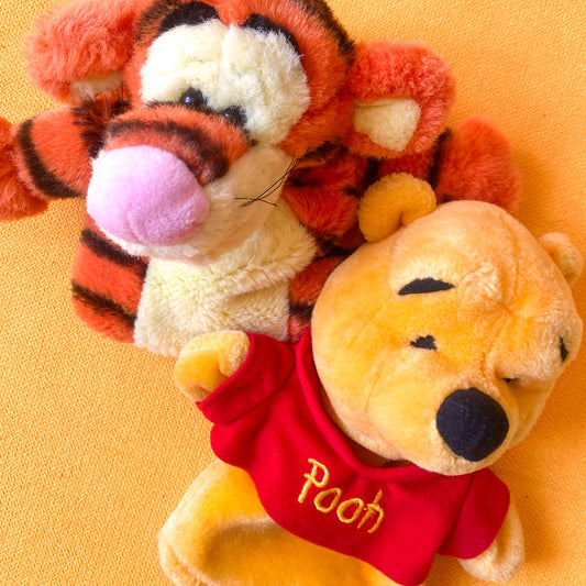 Winnie The Pooh & Tigger Disney Hand Puppets