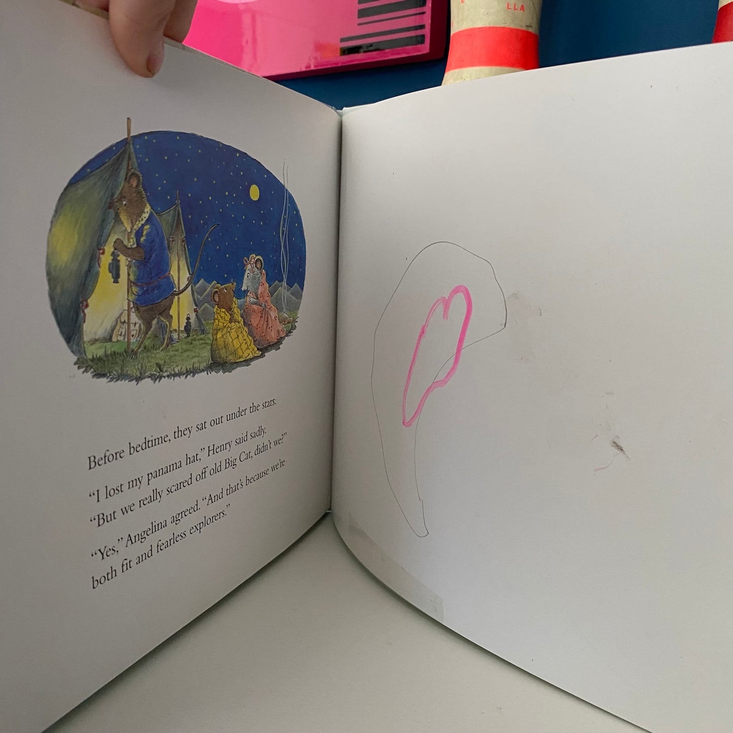 Angelina Ballerina & Henry Book