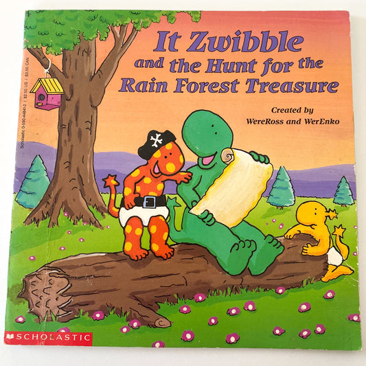 It Zwibble & The Hunt For The Rain Forest Treasure Book