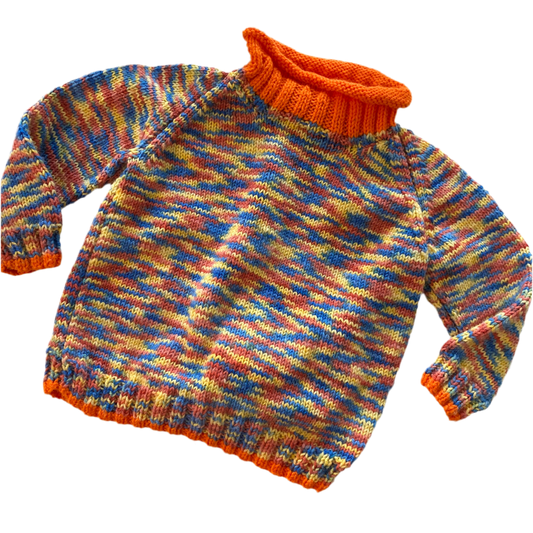 Handmade Knit Jumper - Size 2