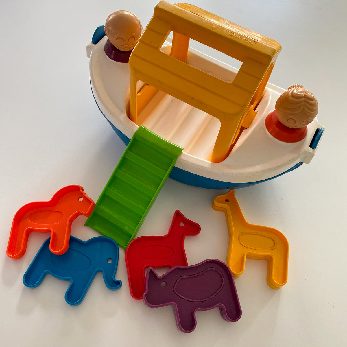 Vintage Tupperware Tuppertoys Noah’s Ark