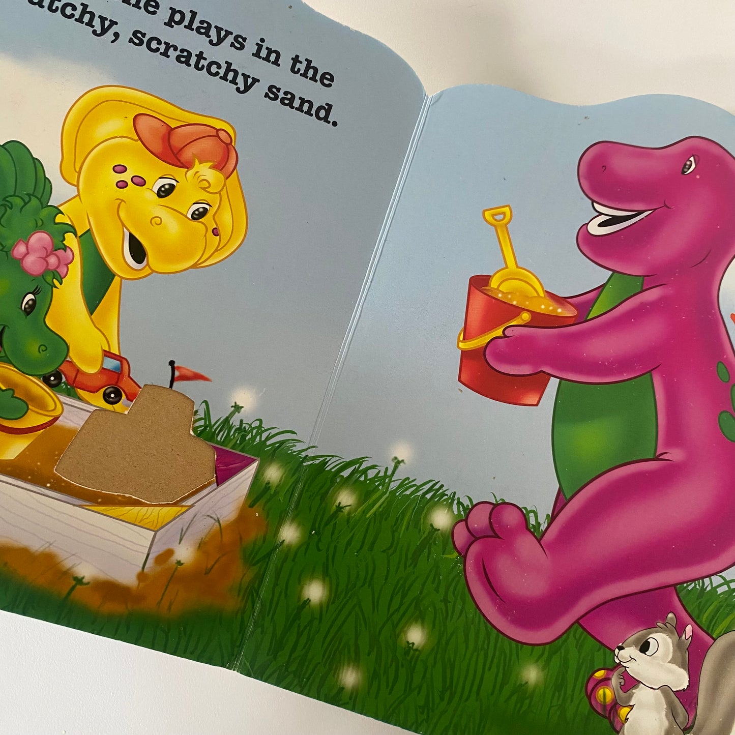 Barney At The Park Touch & Feel Book