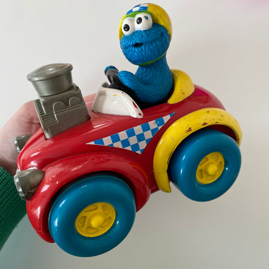 Sesame Street Cookie Monster Push & Go Car