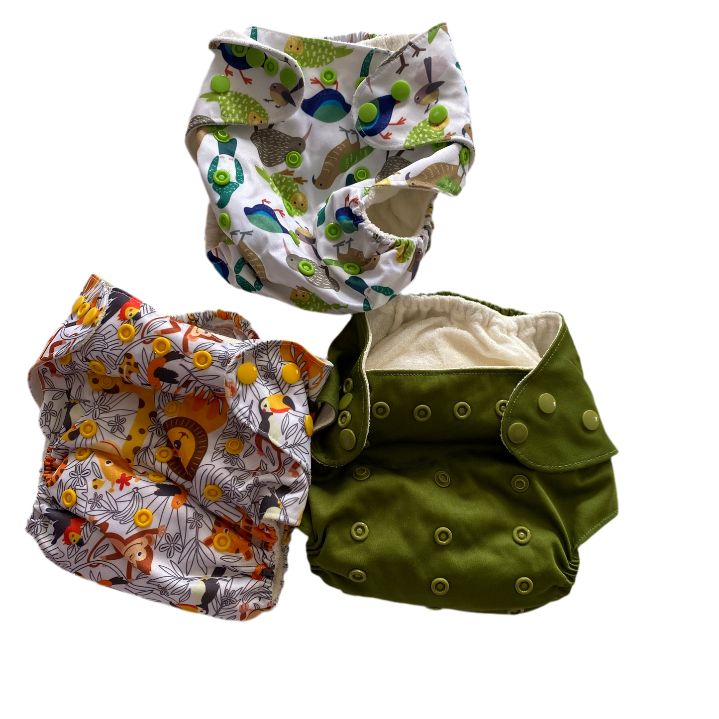 Bear & Moo Bamboo Reusable Nappies
