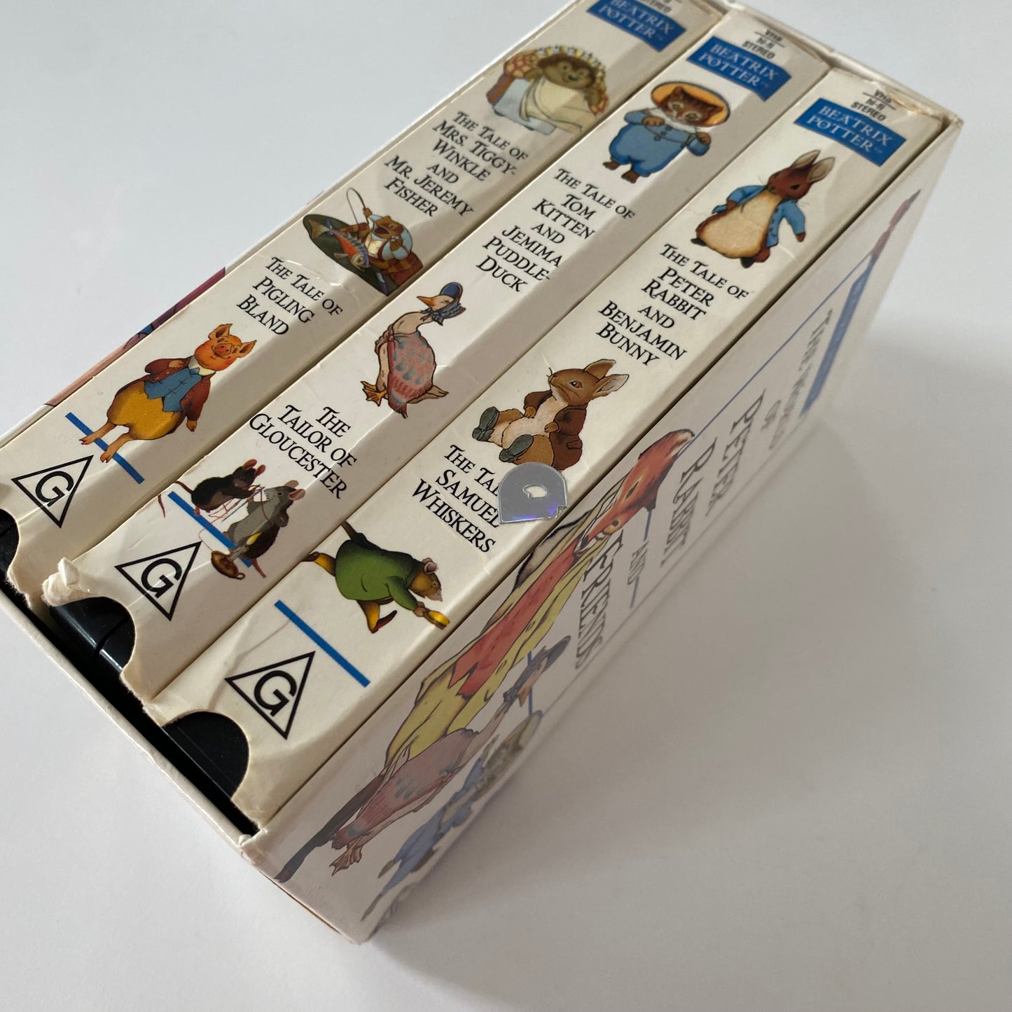 VHS Set - Peter Rabbit & Friends