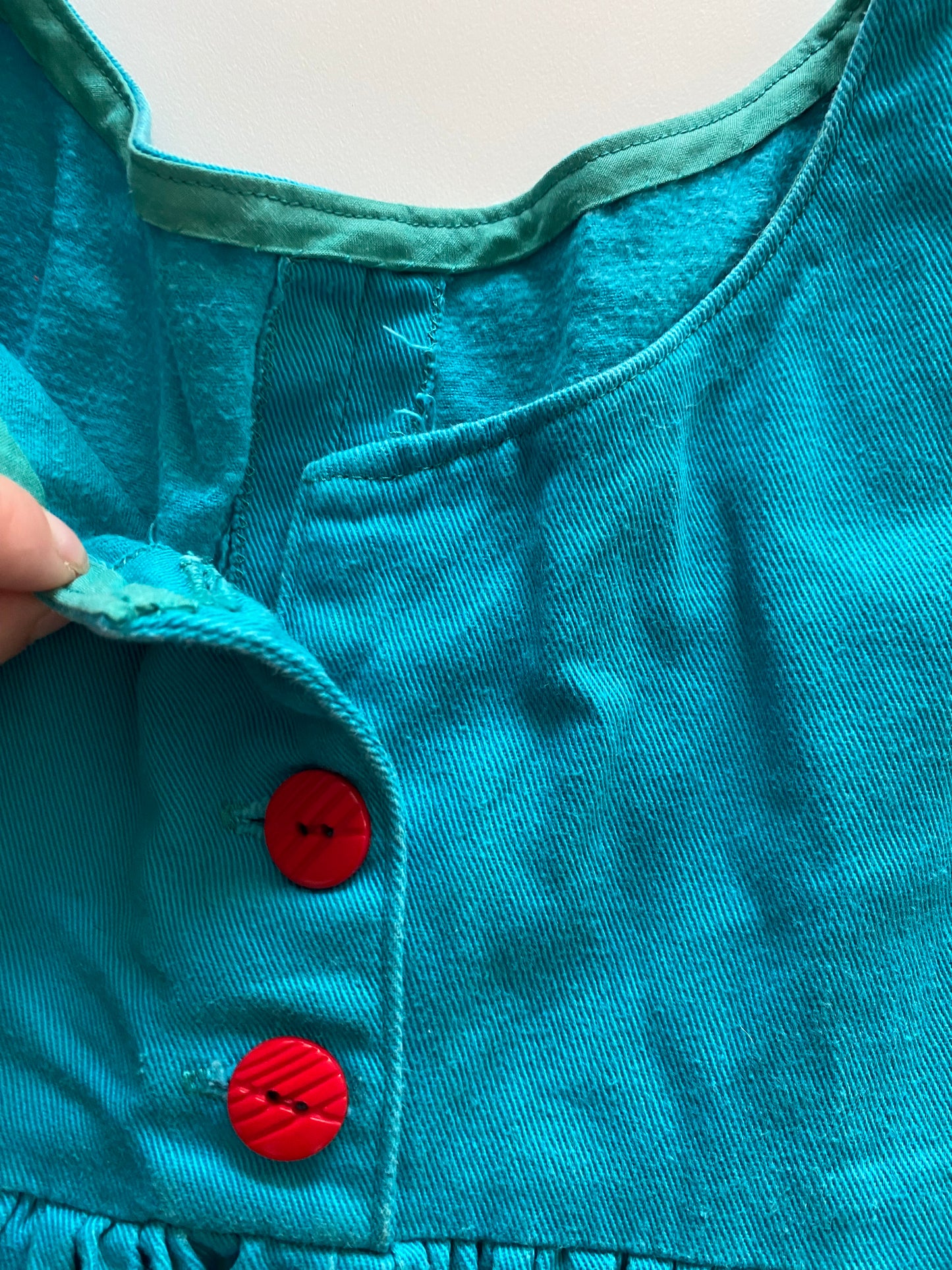 Handmade Vintage Dress - Size 4 (FLAW)