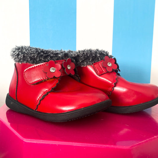 Red Boots - Size EU24