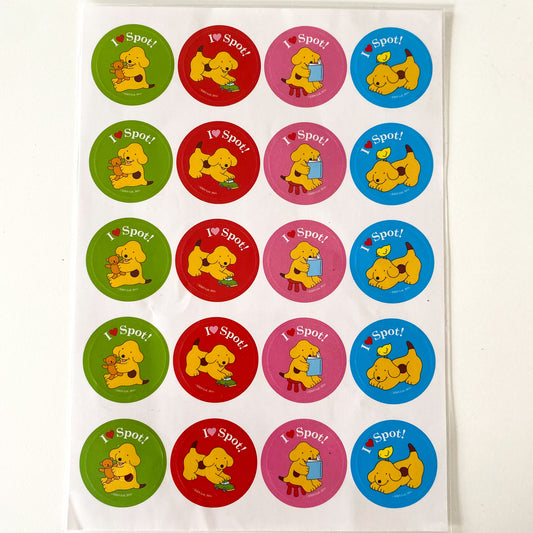 I Love Spot Stickers (20 Pack)