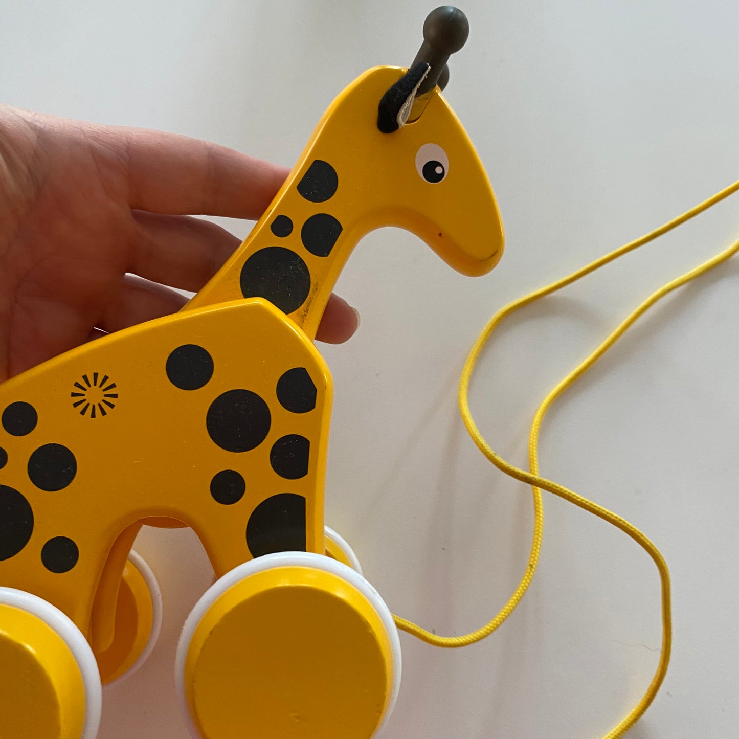 Biro Wooden Giraffe Pull Toy
