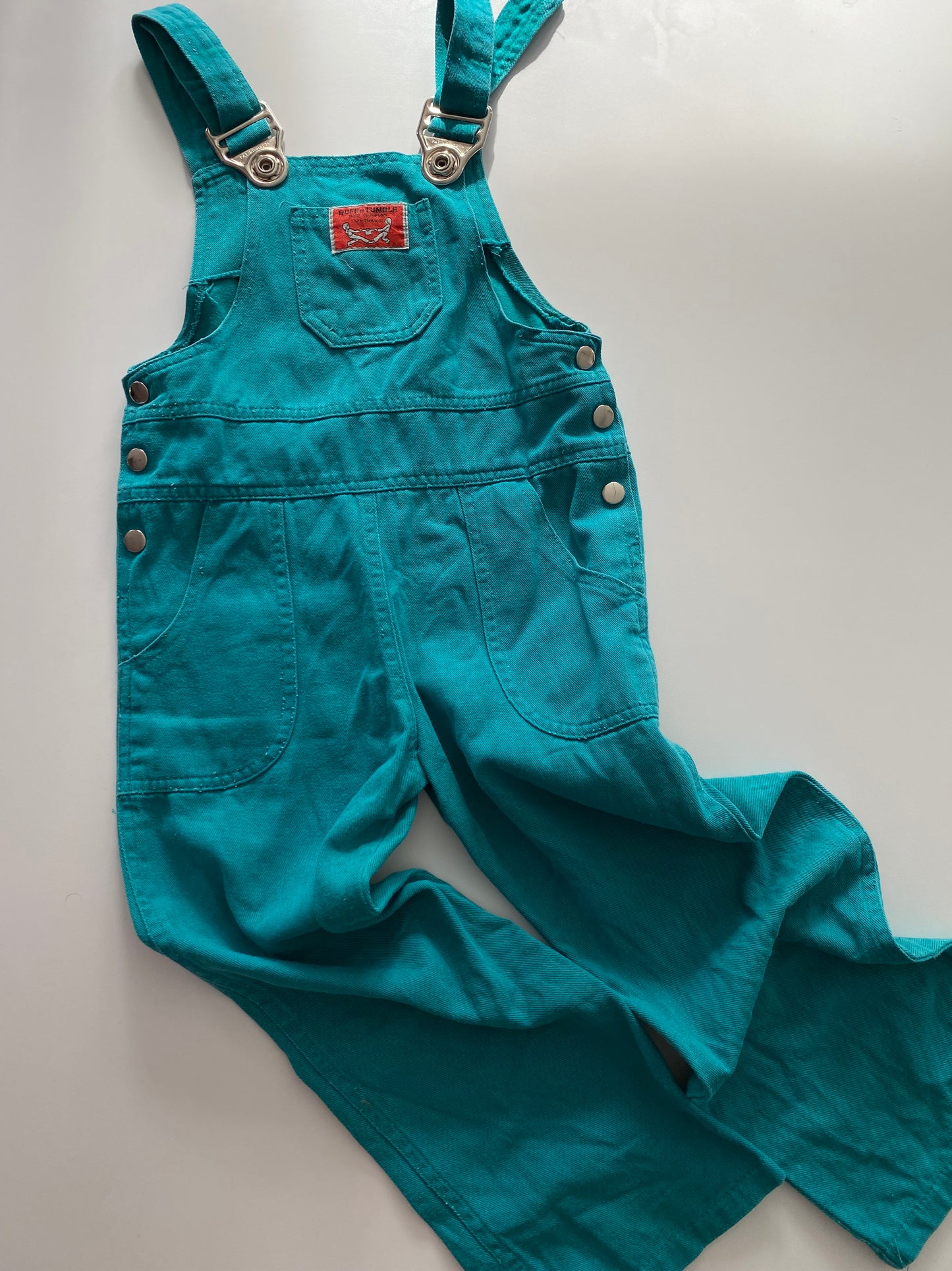 Vintage Ruff N Tumble Overalls - Size 4