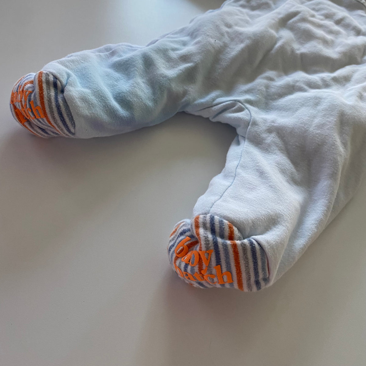 Vintage Pumpkin Patch Footed Suit - Size 3-6M