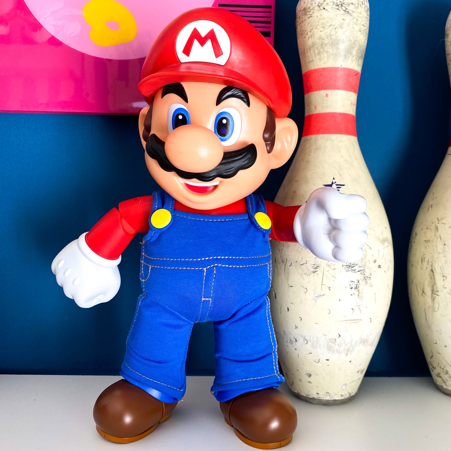 Super Mario It's-A Me, Mario! Interactive Action Figure