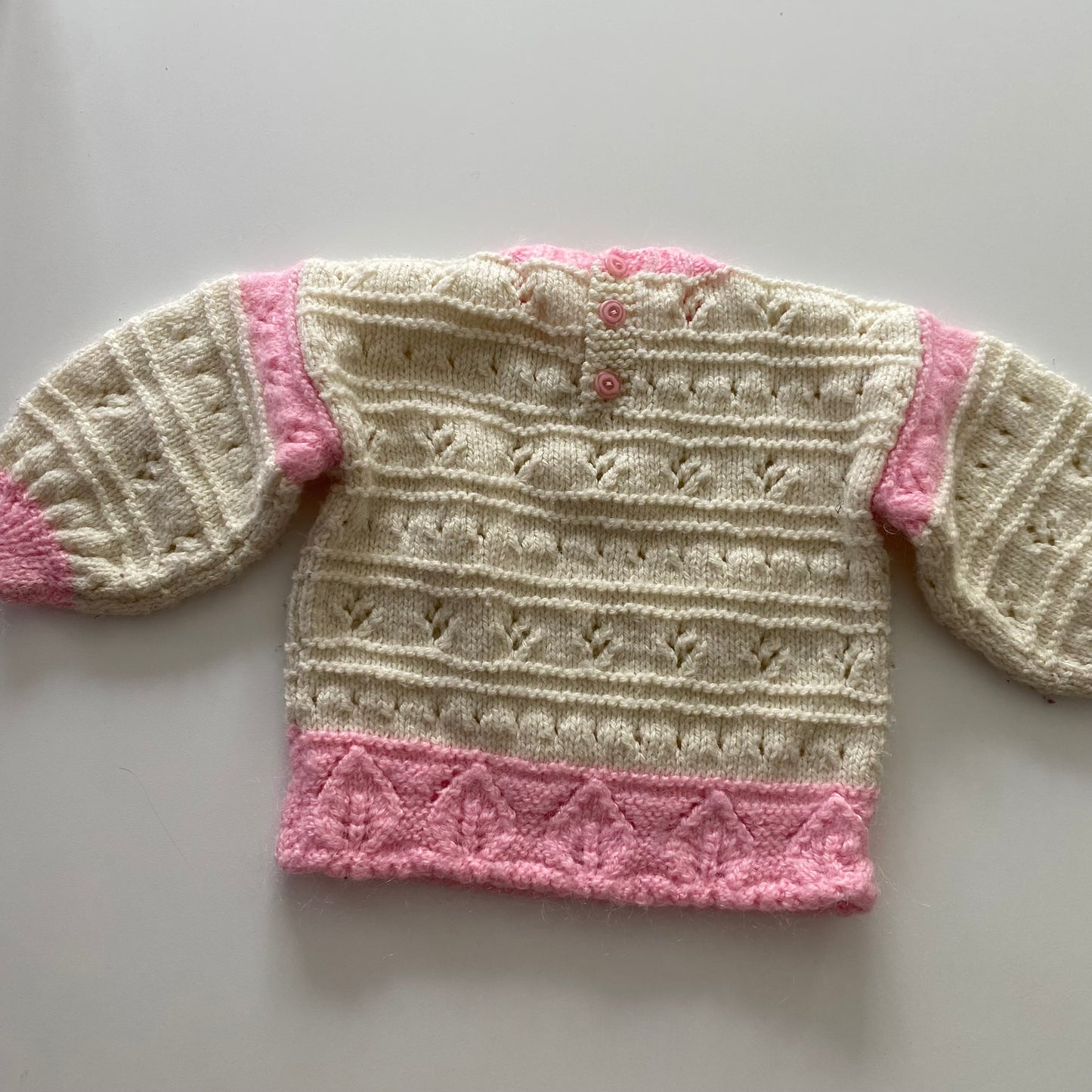 Handmade Knit Jumper - Size 6M