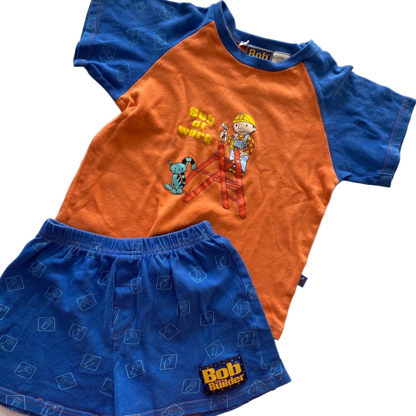 Vintage Bob The Builder Pyjamas - Size 5