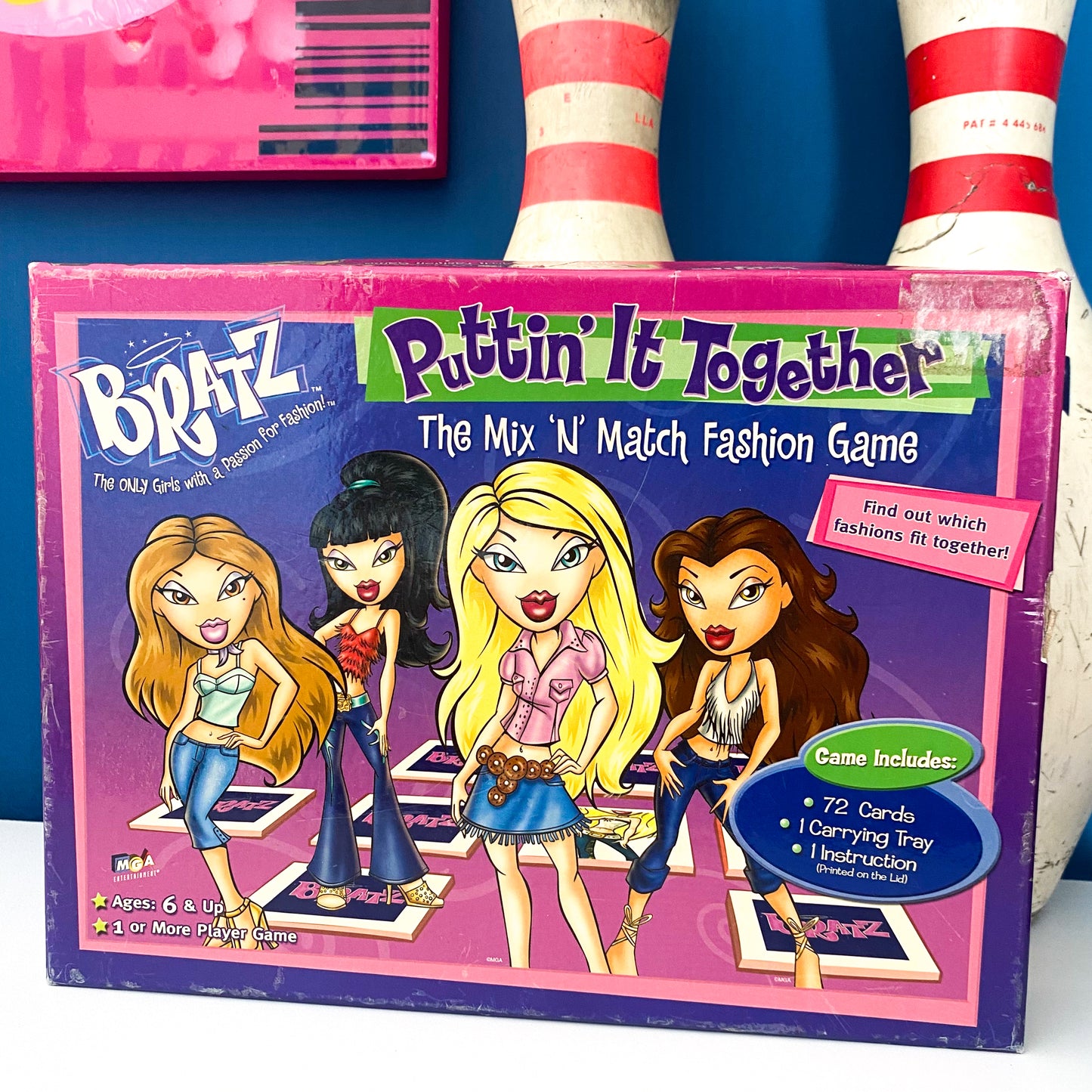 Bratz Puttin’ It Together Mix N Match Fashion Game