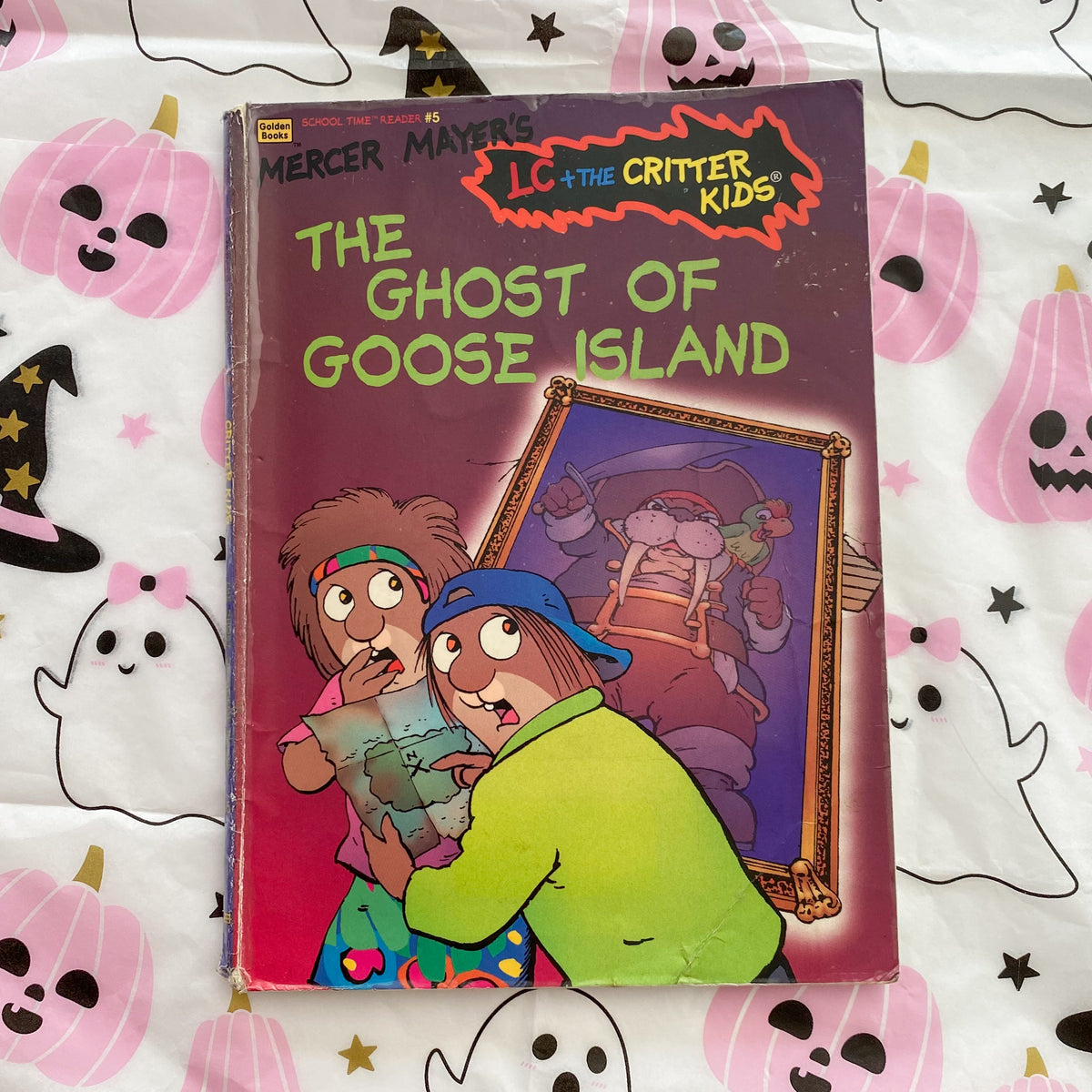 Vintage Mercer Mayer Little Critters The Ghost Of Goose Island Ex Library Book