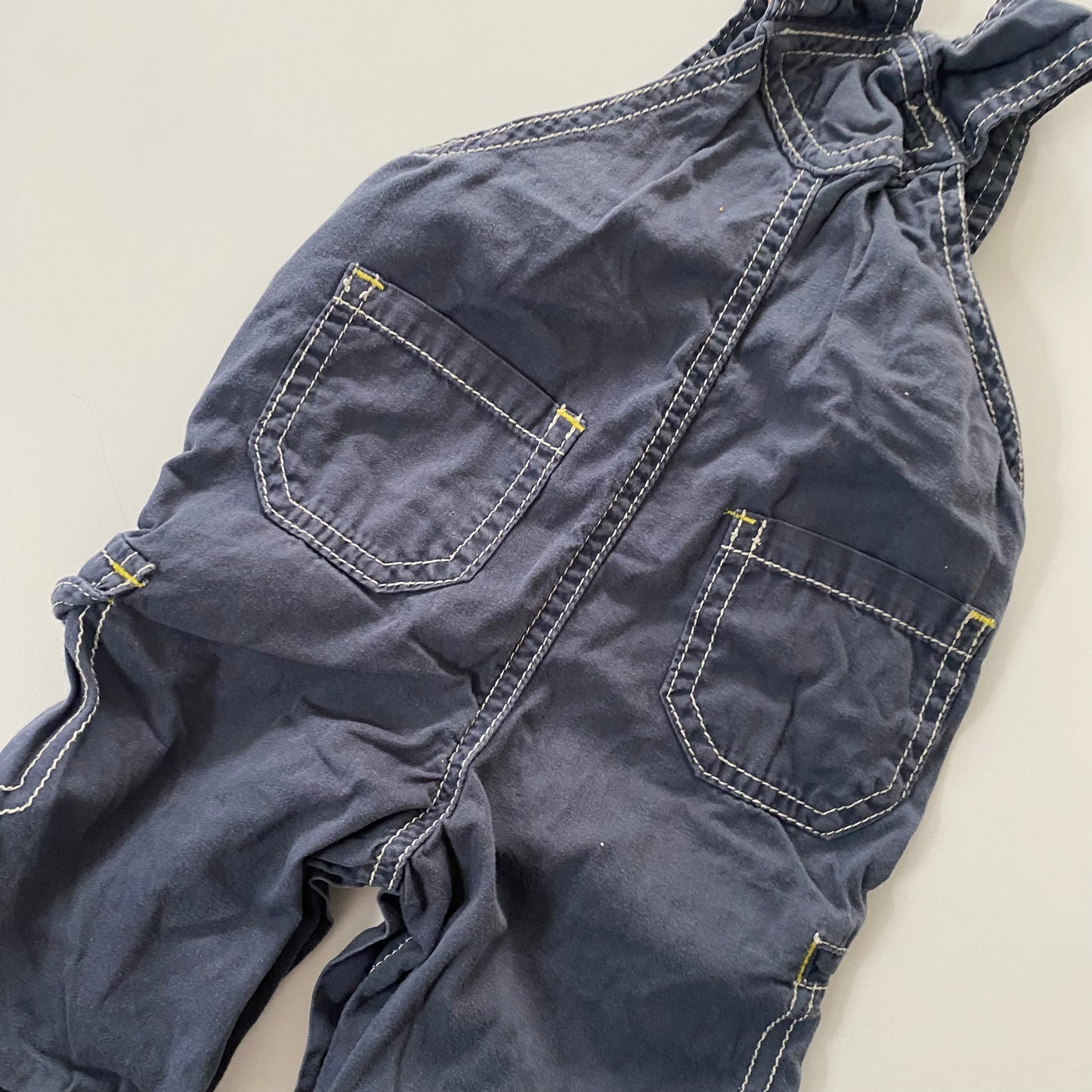 Vintage Pumpkin Patch Overalls - Size 0-3M