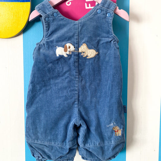 Le Bon Corduroy Overalls - Size 6-12M