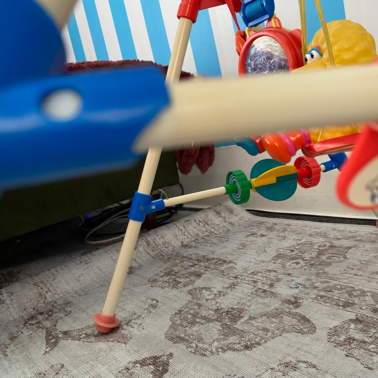 Vintage Sesame Street Play Gym (FLAW)