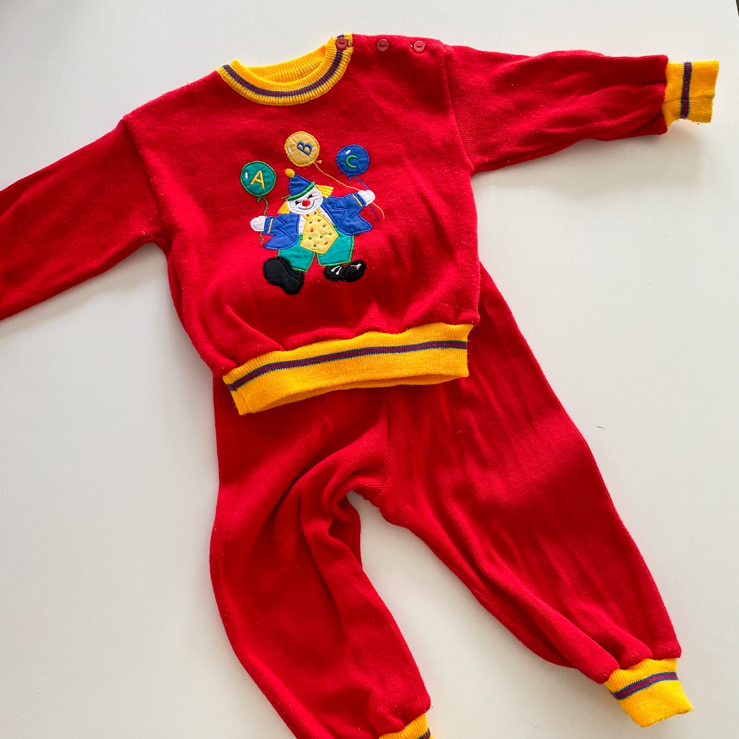 Vintage Clown Tracksuit - Size 1
