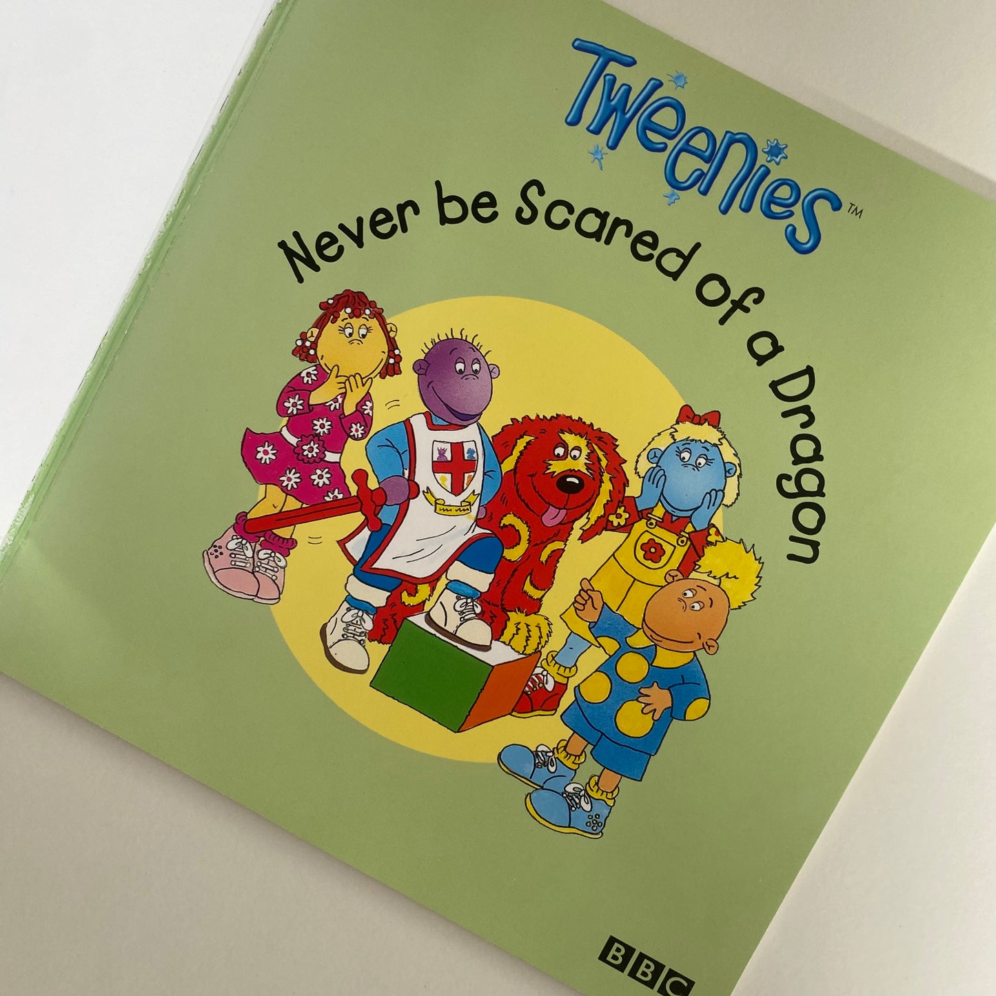 Book - Vintage Tweenies Never Be Scared Of A Dragon