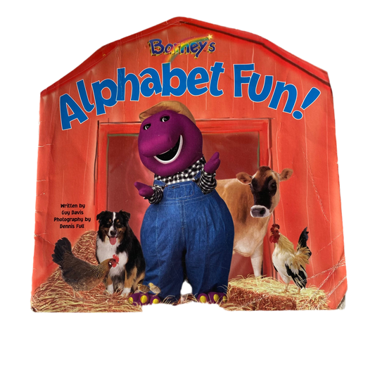 Barney Alphabet Fun Book