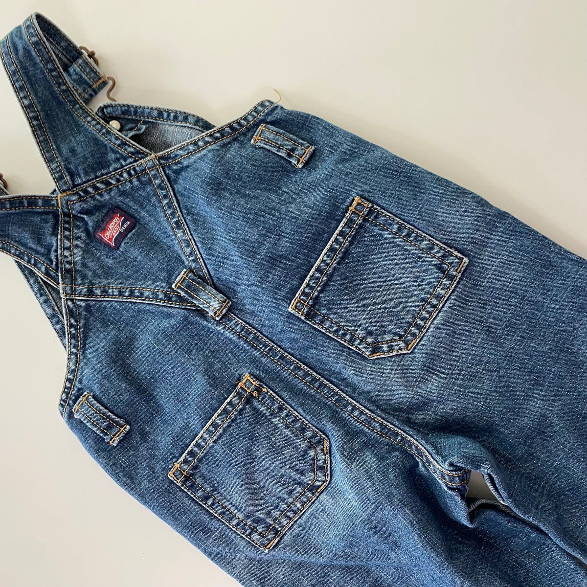 Old Navy Denim Overalls - Size 6M