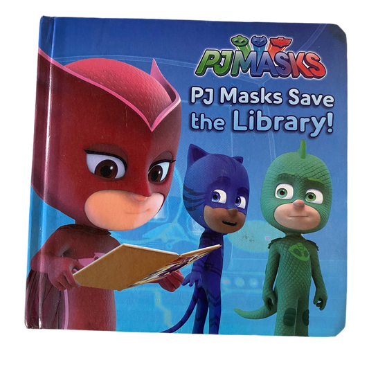 PJ Masks Save The Library Book