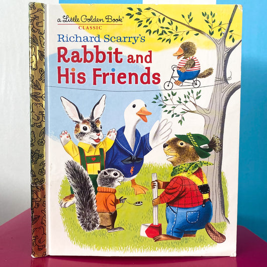 Richard Scarry’s Rabbit & His Friends Little Golden Book