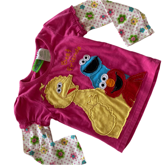 Sesame Street Long Sleeve Top - Size 2