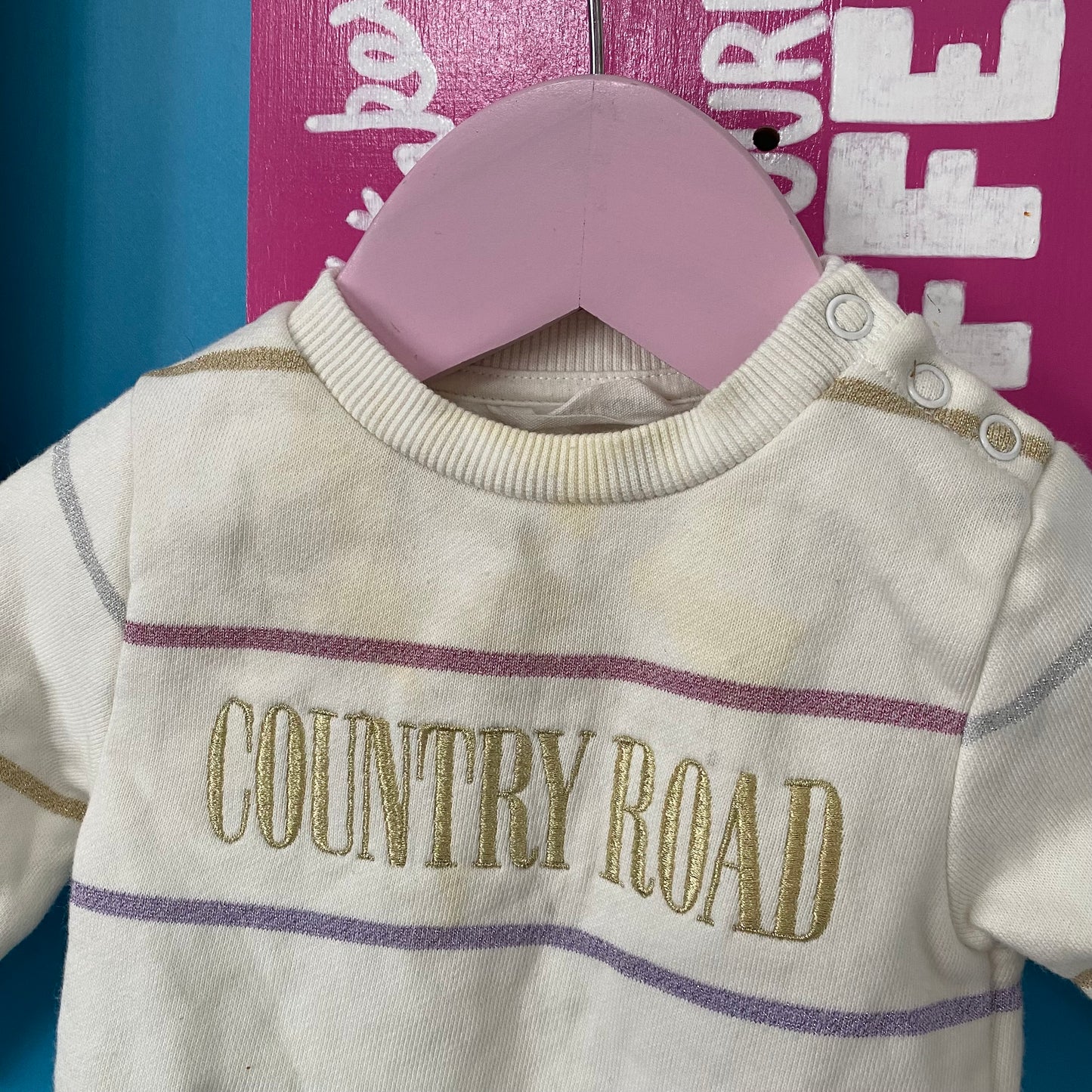 Country Road Jumper - Size 0-3M