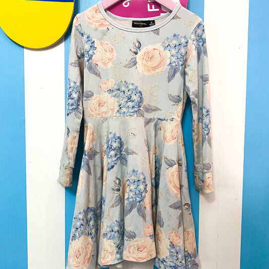 Rock Your Kid Floral Dress - Size 6