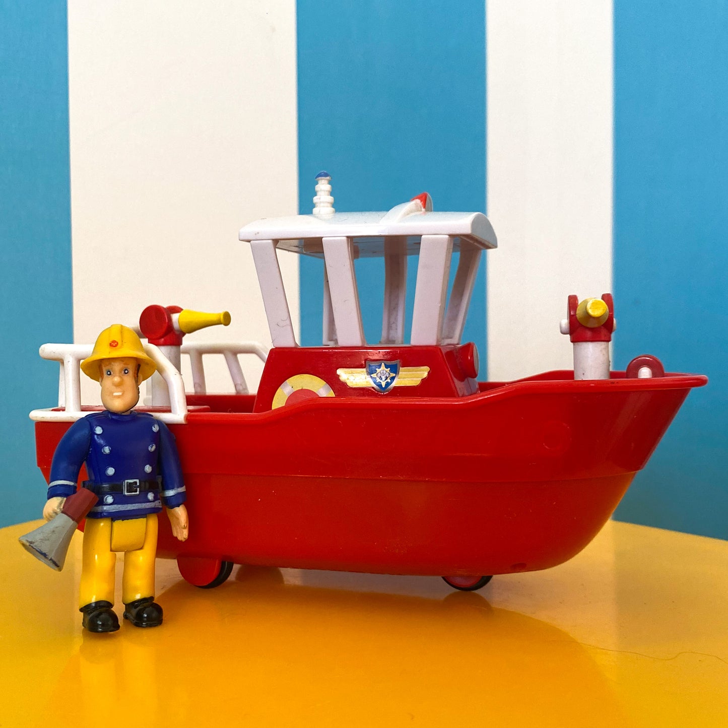 Fireman Sam Boat & Figure