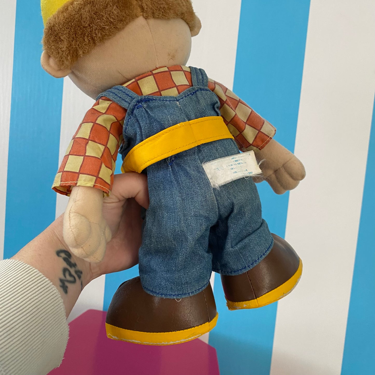 Vintage Bob The Builder Plush