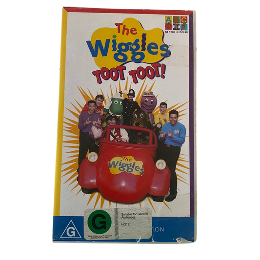 The Wiggles Toot Toot! VHS