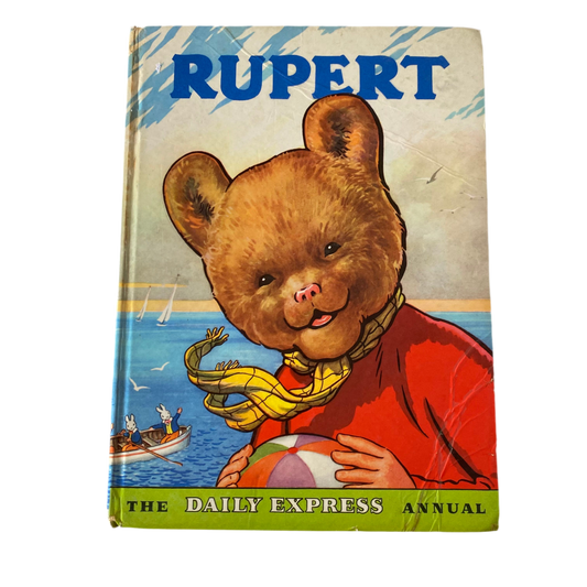 Vintage 1959 Rupert Bear Annual Book