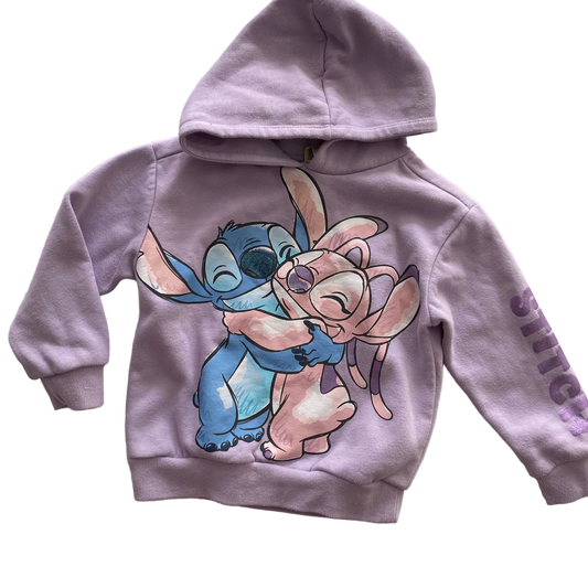 Stitch & Angel Hoodie - Size 4