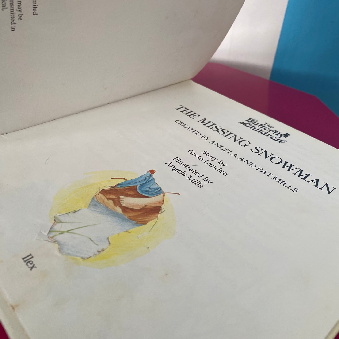 The Butterfly Children The Missing Snowman Book (FLAW) (FREE)