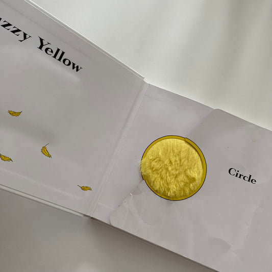 Fuzzy Yellow Ducklings Touch & Feel Fold Out Board Book