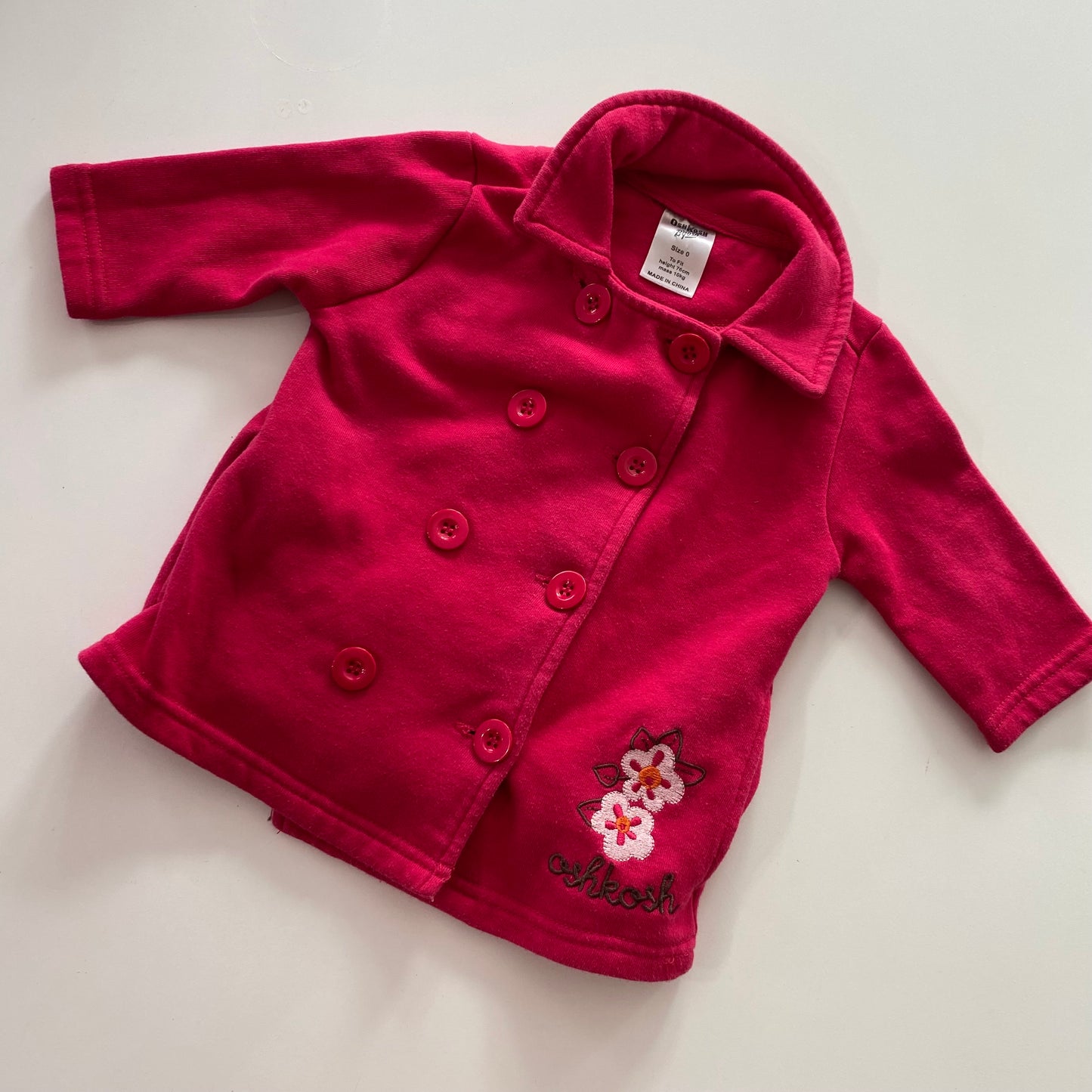 Y2K Oshkosh Cardigan - Size 6-12M
