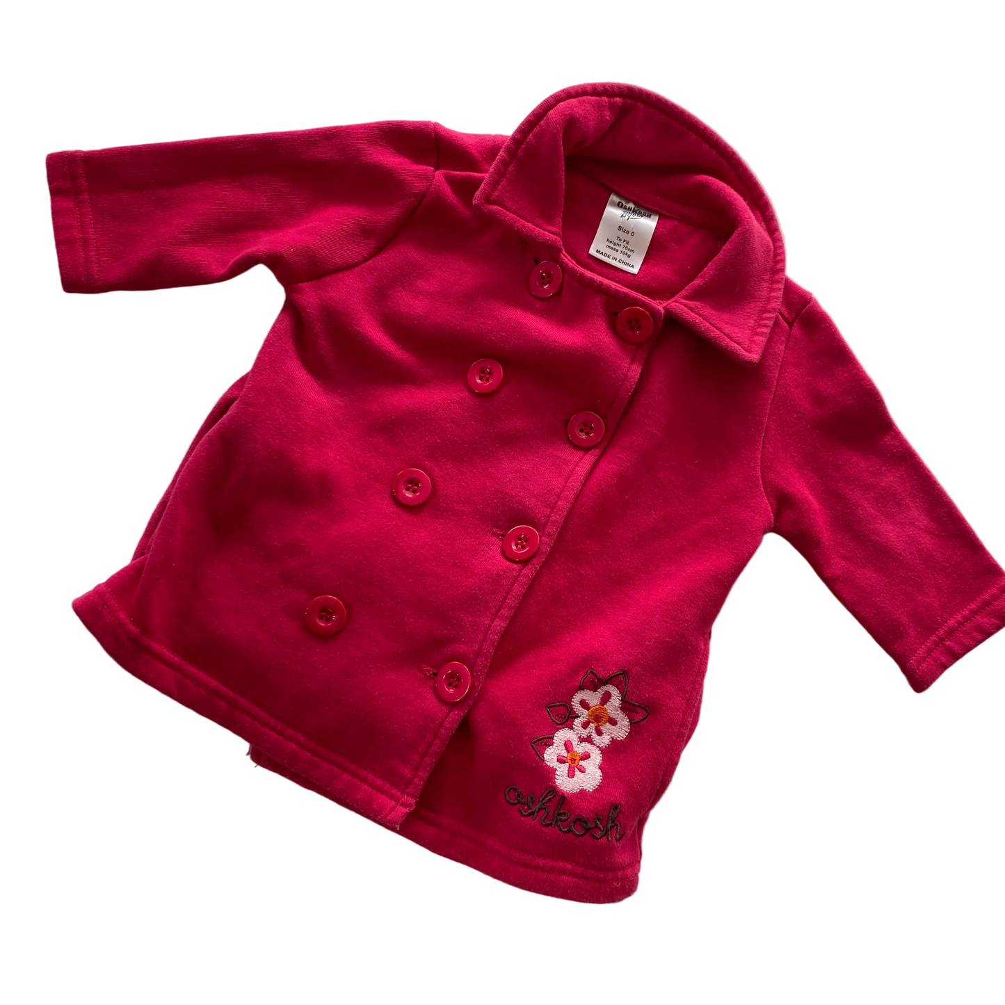Y2K Oshkosh Cardigan - Size 6-12M