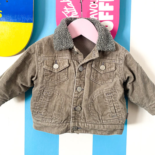 Vintage Pumpkin Patch Corduroy Jacket - Size 6-12M