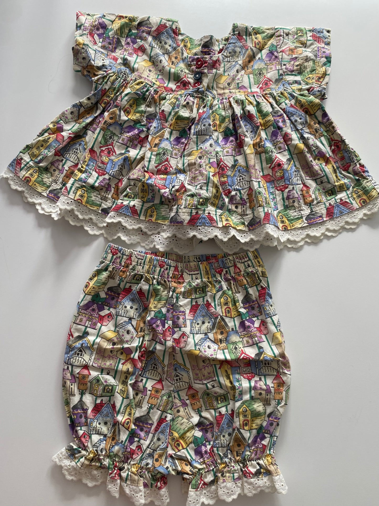 Vintage Ruff N Tumble Set - Size 6M