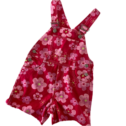 Pumpkin Patch Shortalls - Size 4