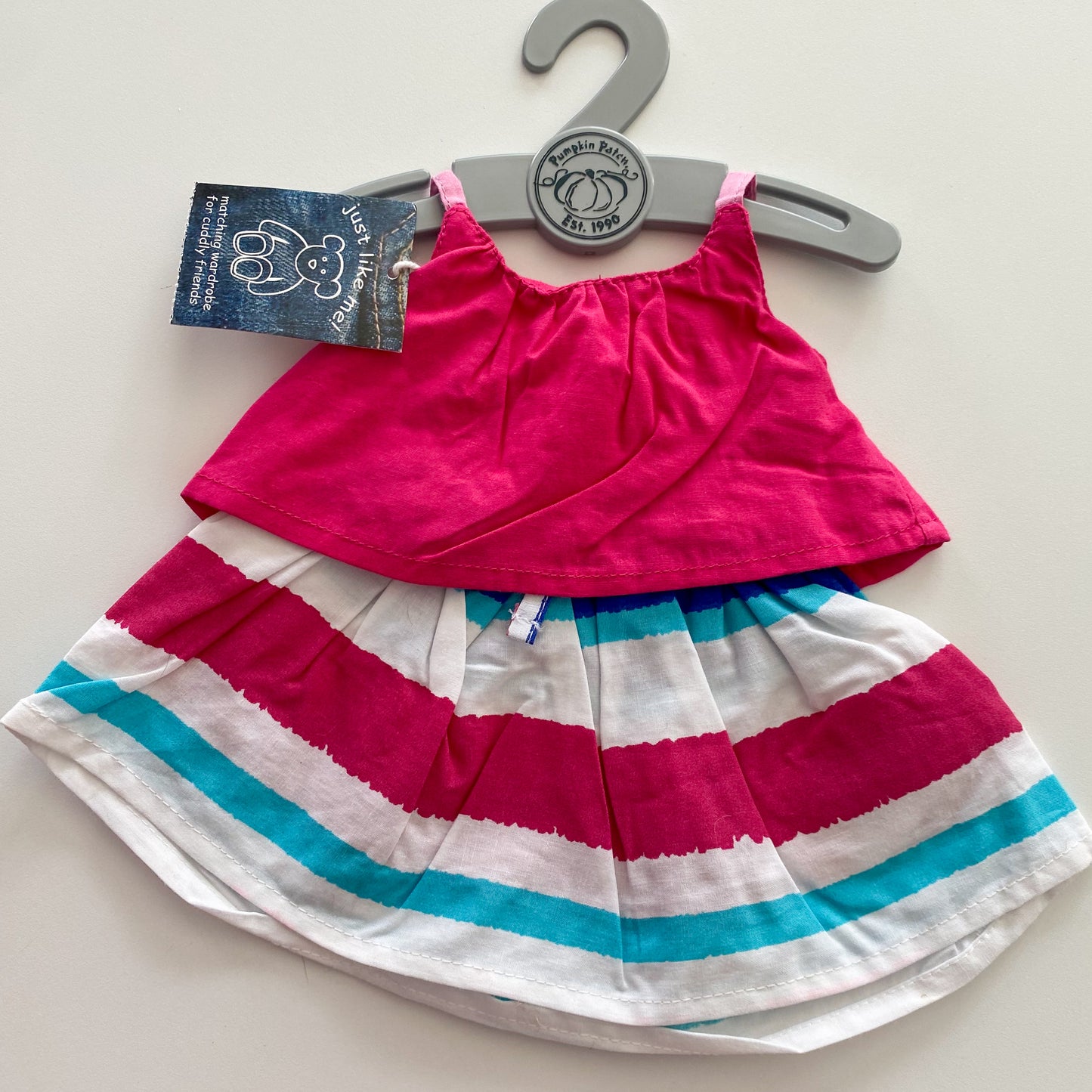 Vintage Pumpkin Patch Bear Dress (NEW)