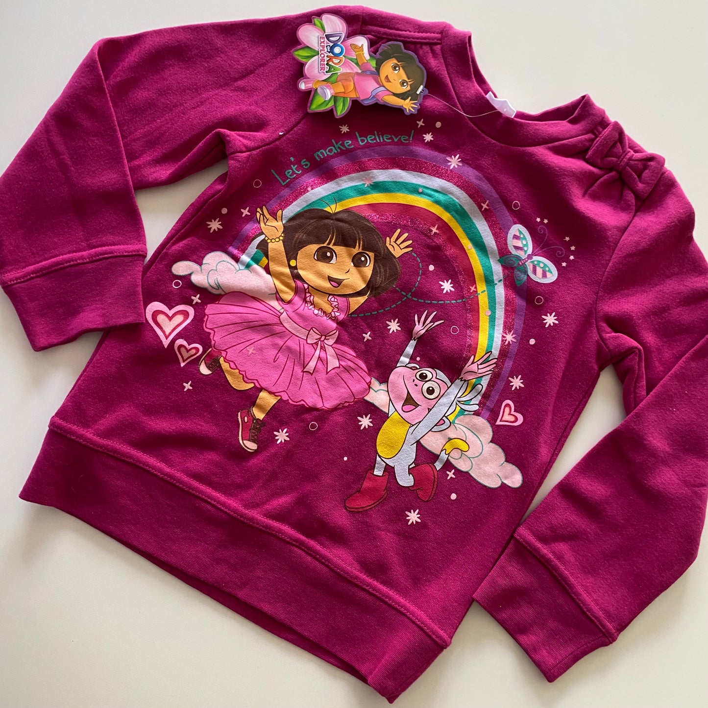 Y2K Dora The Explorer Jumper - Size 5 (NEW)