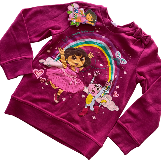Y2K Dora The Explorer Jumper - Size 5 (NEW)
