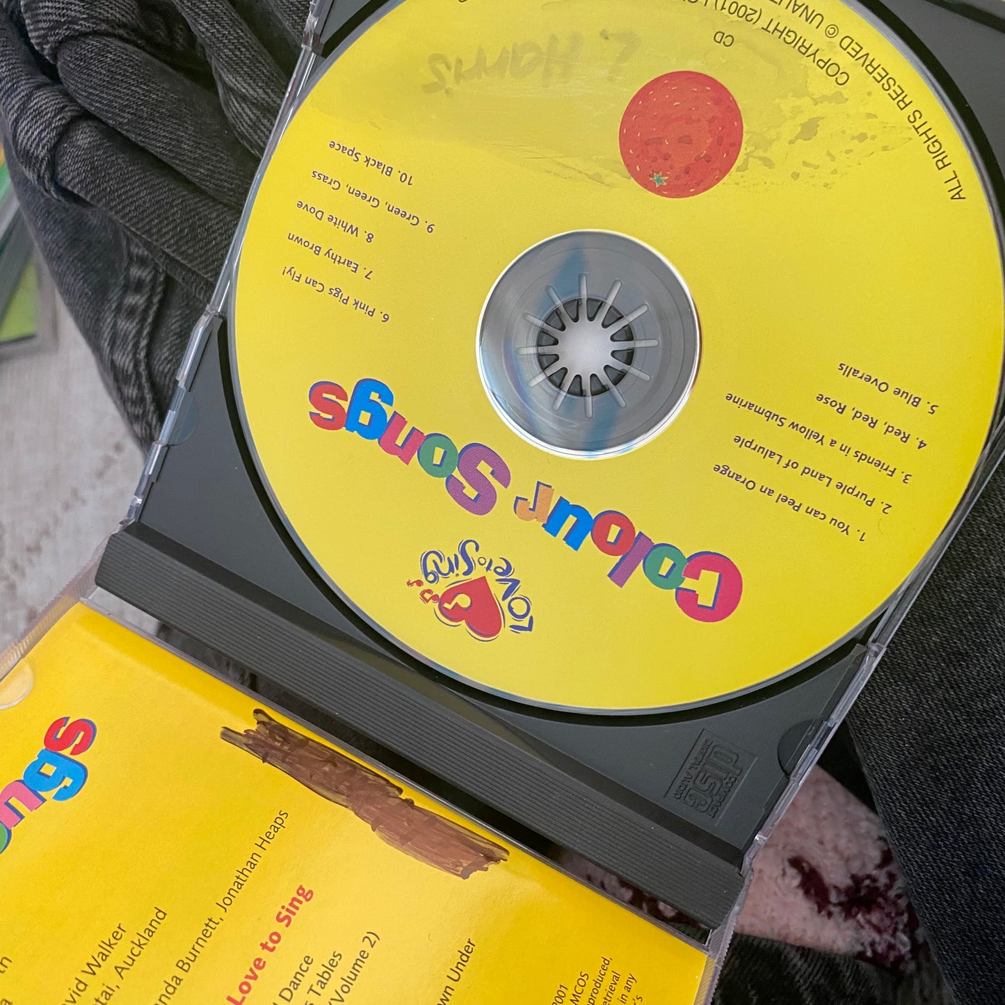 Love To Sing Colour Songs CD