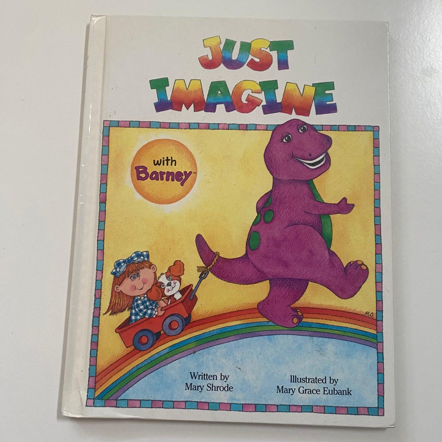 Book - Barney Just Imagine