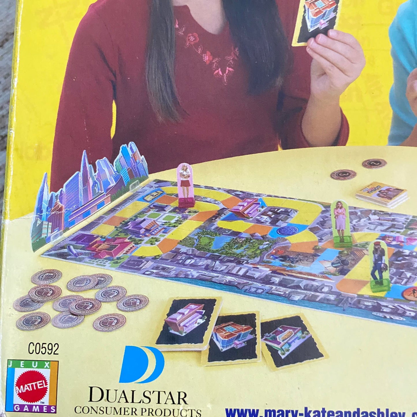 2004 Mattel "New York Minute" Mary-Kate & Ashley Olsen Board Game